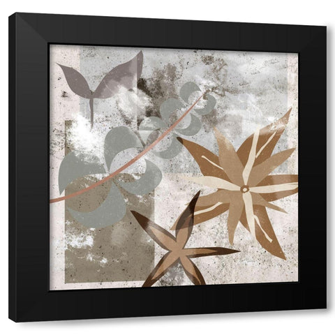 Autumn Forest I Black Modern Wood Framed Art Print by Wang, Melissa