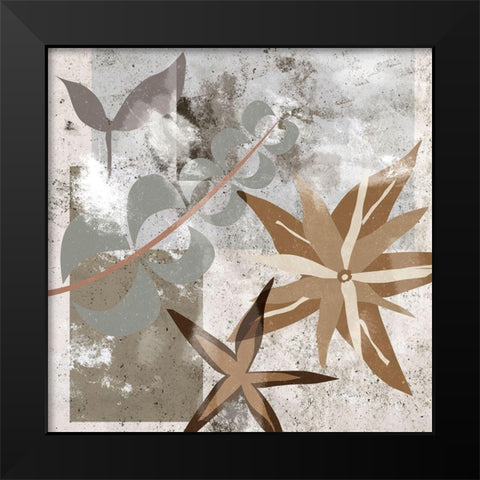 Autumn Forest I Black Modern Wood Framed Art Print by Wang, Melissa