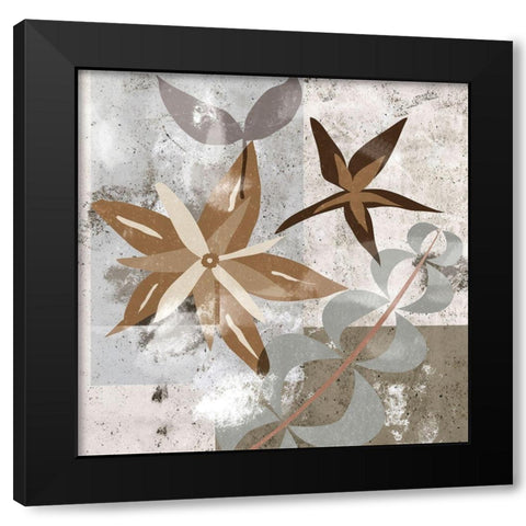 Autumn Forest II Black Modern Wood Framed Art Print with Double Matting by Wang, Melissa