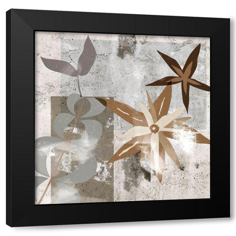 Autumn Forest III Black Modern Wood Framed Art Print with Double Matting by Wang, Melissa