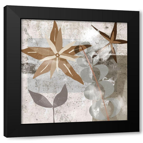 Autumn Forest IV Black Modern Wood Framed Art Print by Wang, Melissa