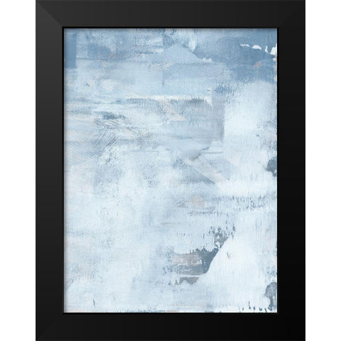 Permafrost I Black Modern Wood Framed Art Print by Green, Jacob
