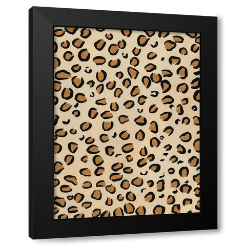 Of the Wild Patterns IV Black Modern Wood Framed Art Print with Double Matting by Moore, Regina