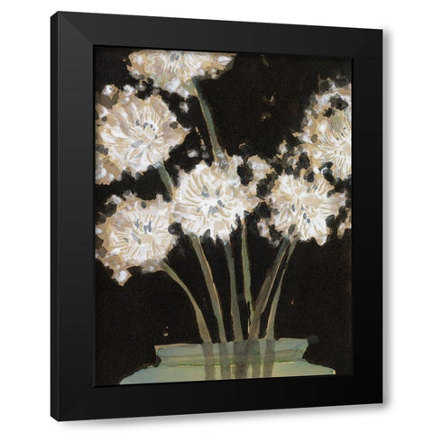 Dandy Lions I Black Modern Wood Framed Art Print with Double Matting by Dixon, Samuel