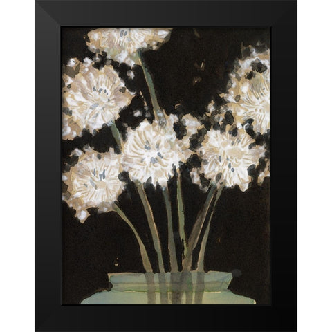 Dandy Lions I Black Modern Wood Framed Art Print by Dixon, Samuel