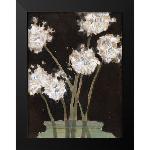 Dandy Lions II Black Modern Wood Framed Art Print by Dixon, Samuel