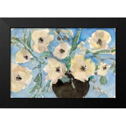 Potted Fragrant I Black Modern Wood Framed Art Print by Dixon, Samuel