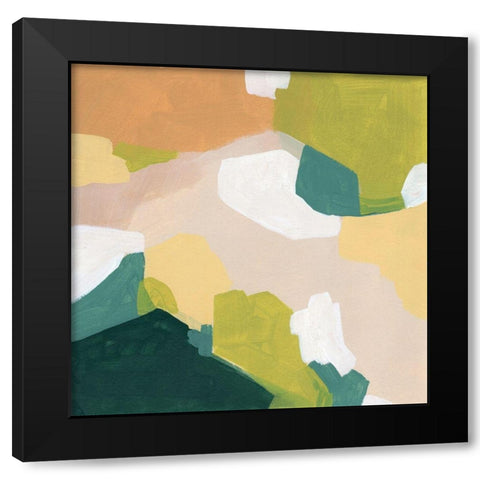 Field Survey II Black Modern Wood Framed Art Print with Double Matting by Vess, June Erica