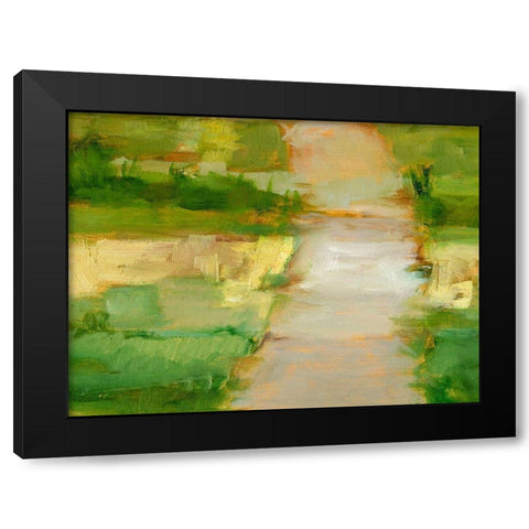 Over the Horizon II Black Modern Wood Framed Art Print with Double Matting by Harper, Ethan