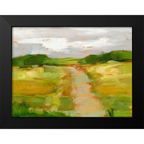 Over the Horizon III Black Modern Wood Framed Art Print by Harper, Ethan