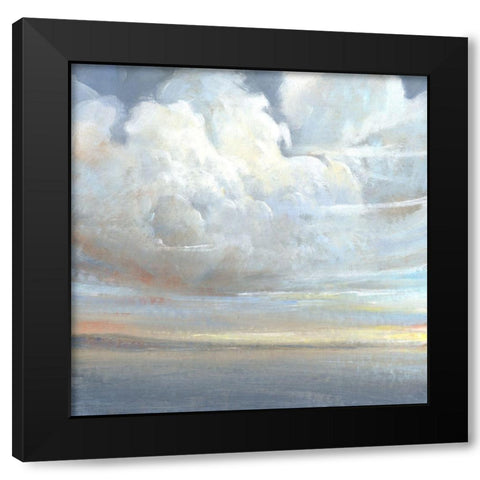 Passing Storm II Black Modern Wood Framed Art Print with Double Matting by OToole, Tim