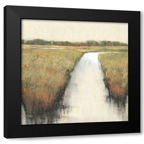 Lowland I Black Modern Wood Framed Art Print with Double Matting by OToole, Tim