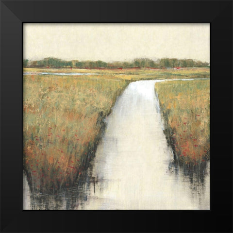 Lowland I Black Modern Wood Framed Art Print by OToole, Tim