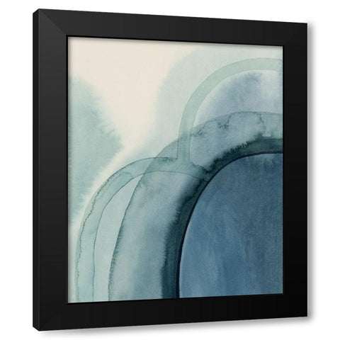 Spools II Black Modern Wood Framed Art Print by Popp, Grace