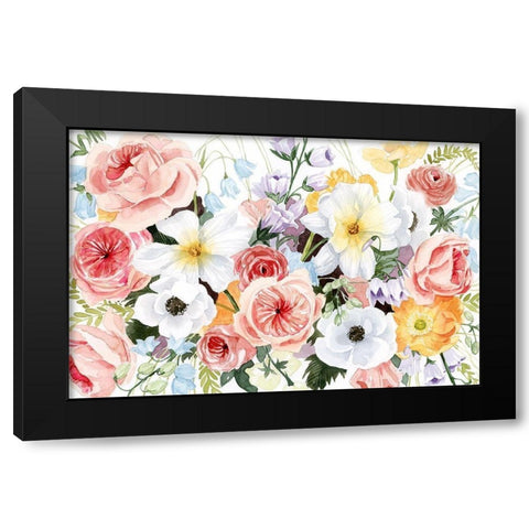 Wildflower Dreams III Black Modern Wood Framed Art Print by Popp, Grace
