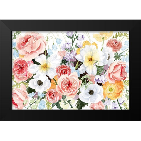 Wildflower Dreams III Black Modern Wood Framed Art Print by Popp, Grace