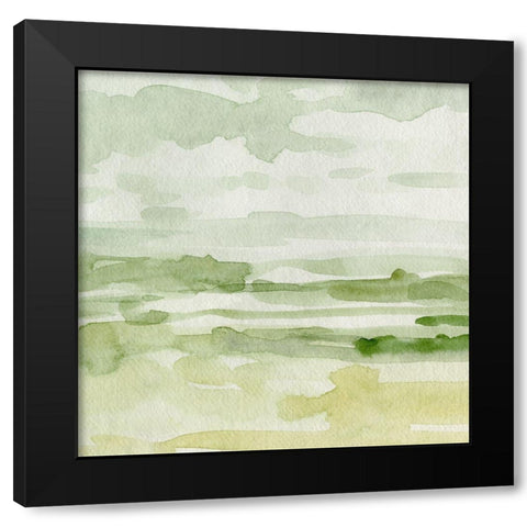 Northern Coast I Black Modern Wood Framed Art Print by Caroline, Emma