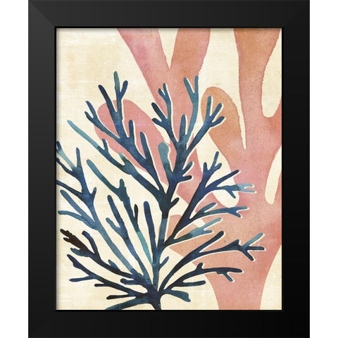Chromatic Sea Tangle I Black Modern Wood Framed Art Print by Warren, Annie