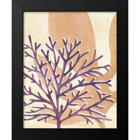 Chromatic Sea Tangle IV Black Modern Wood Framed Art Print by Warren, Annie
