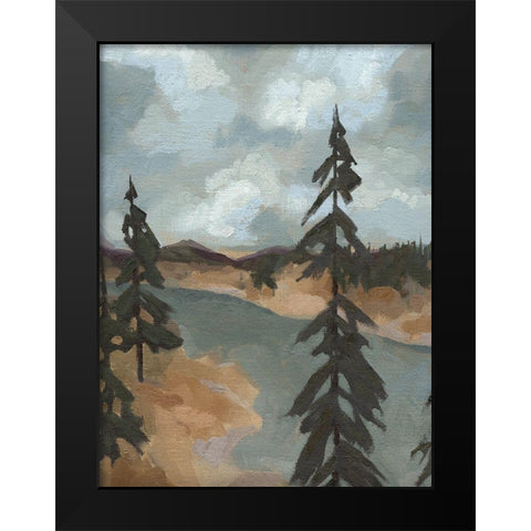 Yellowstone River II Black Modern Wood Framed Art Print by Green, Jacob