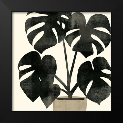 Plantling II Black Modern Wood Framed Art Print by Barnes, Victoria