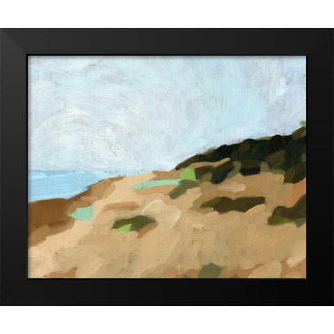 Puerto Balao II Black Modern Wood Framed Art Print by Green, Jacob