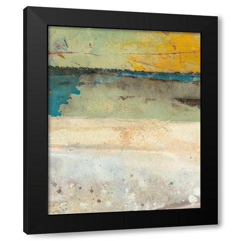 Broken to Beautiful 2 Black Modern Wood Framed Art Print by Ashley, Erin