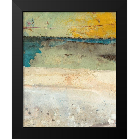 Broken to Beautiful 2 Black Modern Wood Framed Art Print by Ashley, Erin
