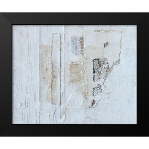 Broken to Beautiful 3 Black Modern Wood Framed Art Print by Ashley, Erin