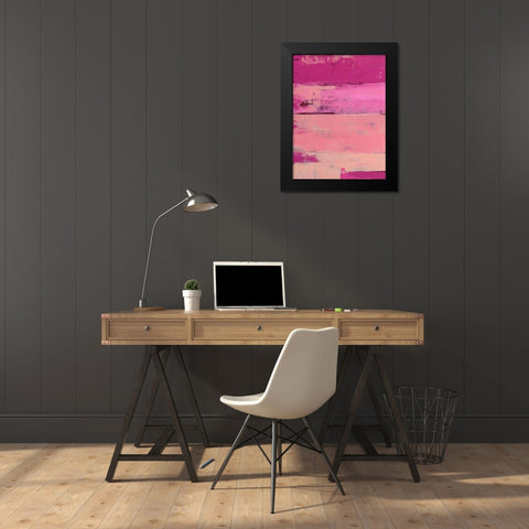 Sweet Heart Hotel I Black Modern Wood Framed Art Print by Ashley, Erin