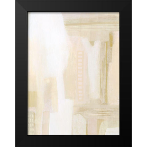 Urban Peach I Black Modern Wood Framed Art Print by Popp, Grace