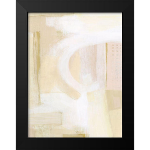 Urban Peach II Black Modern Wood Framed Art Print by Popp, Grace