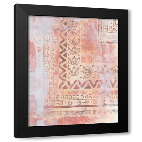 The Fortunate II Black Modern Wood Framed Art Print with Double Matting by Wang, Melissa