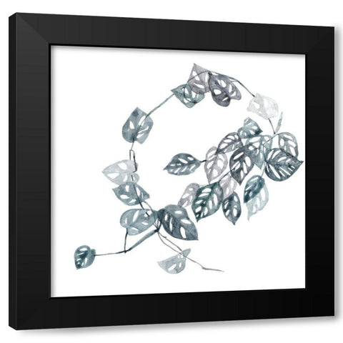 Imperfection II Black Modern Wood Framed Art Print with Double Matting by Wang, Melissa