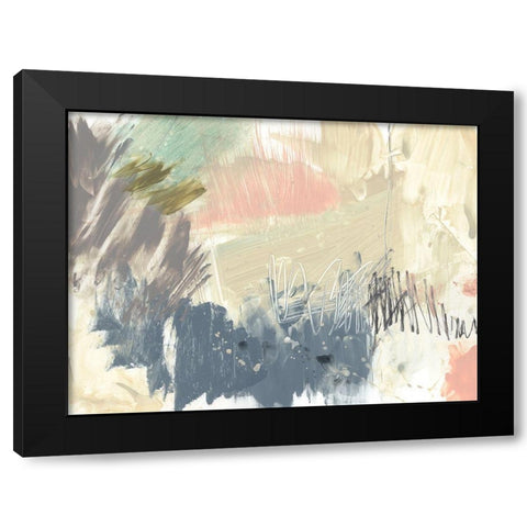 Pastel Immersion I Black Modern Wood Framed Art Print with Double Matting by Goldberger, Jennifer