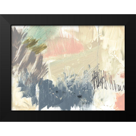 Pastel Immersion I Black Modern Wood Framed Art Print by Goldberger, Jennifer