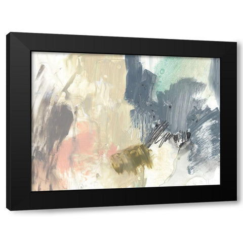 Pastel Immersion III Black Modern Wood Framed Art Print with Double Matting by Goldberger, Jennifer