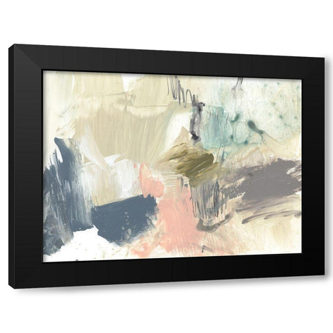 Pastel Immersion IV Black Modern Wood Framed Art Print with Double Matting by Goldberger, Jennifer