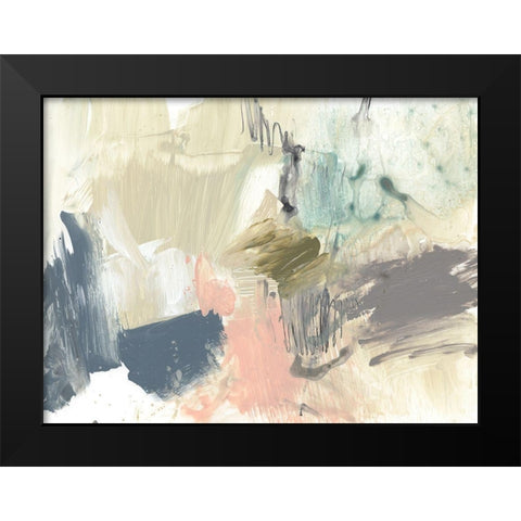 Pastel Immersion IV Black Modern Wood Framed Art Print by Goldberger, Jennifer