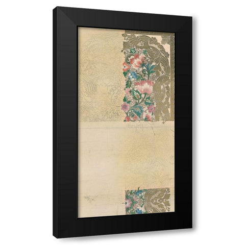 Vintage Design Sketch IV Black Modern Wood Framed Art Print by Baxter Mill Archive