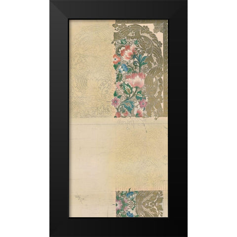 Vintage Design Sketch IV Black Modern Wood Framed Art Print by Baxter Mill Archive