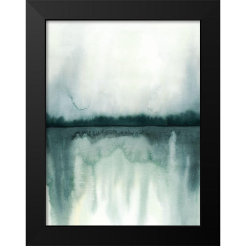 Soft Reflections I Black Modern Wood Framed Art Print by Popp, Grace