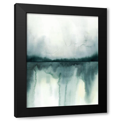 Soft Reflections II Black Modern Wood Framed Art Print by Popp, Grace