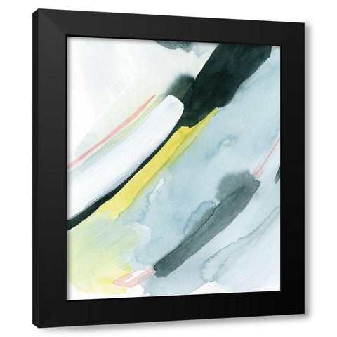 Pastel Sunrise III Black Modern Wood Framed Art Print with Double Matting by Popp, Grace