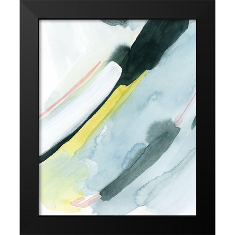 Pastel Sunrise III Black Modern Wood Framed Art Print by Popp, Grace