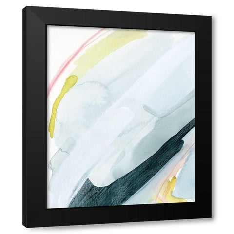 Pastel Sunrise IV Black Modern Wood Framed Art Print by Popp, Grace