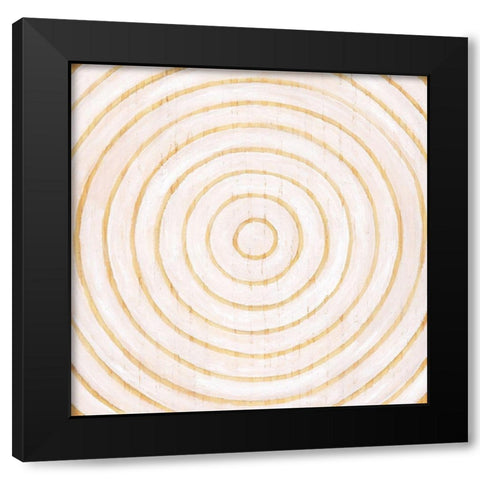 Modern Rattan III Black Modern Wood Framed Art Print with Double Matting by Lam, Vanna