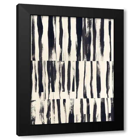 Minor Key II Black Modern Wood Framed Art Print by Vess, June Erica
