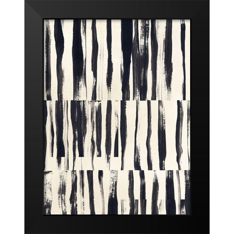 Minor Key II Black Modern Wood Framed Art Print by Vess, June Erica
