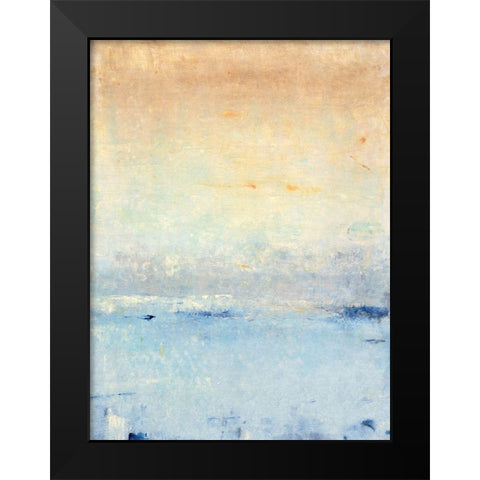 Inlet at Sunrise I Black Modern Wood Framed Art Print by OToole, Tim